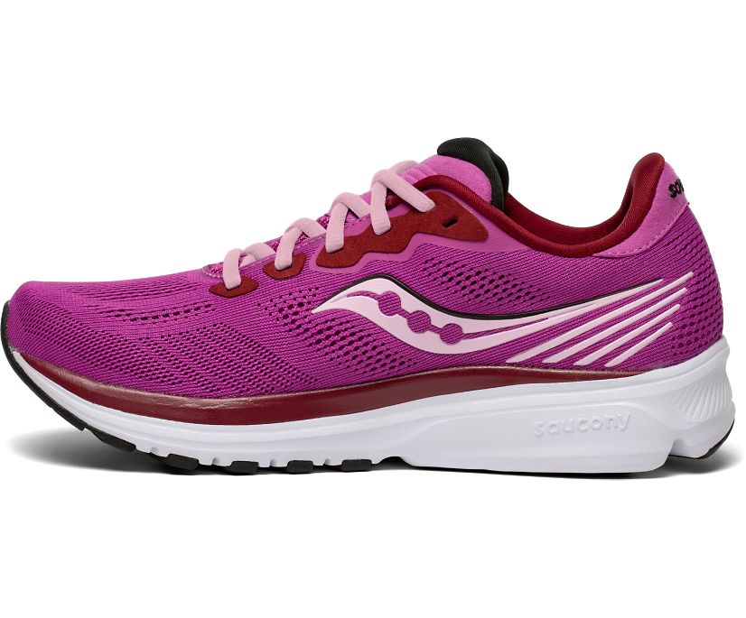 Női Saucony Ride 14 Futócipő Lila | HU 960DFM